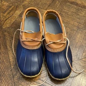 L.L. Bean Boot Rubber Moc size 8